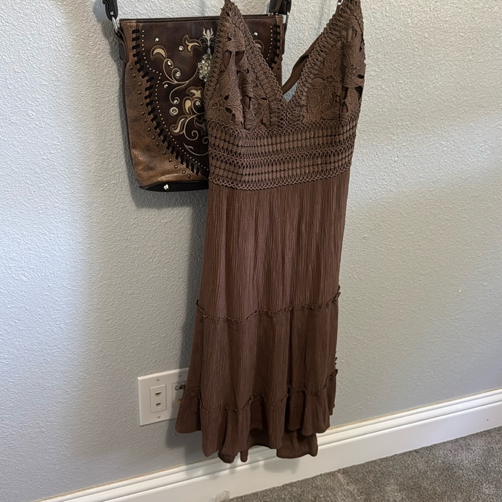 Brown Dress